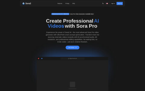 Sora2 Pro - AI Video Generator | Create 4K Videos