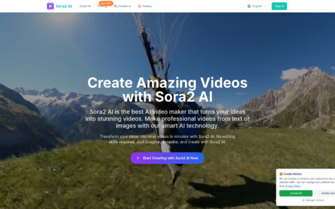 Sora2 AI Video - AI-Powered Video Generator Tool Free