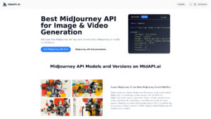 MidJourney API (Unofficial) - Free AI Image & Video Generator