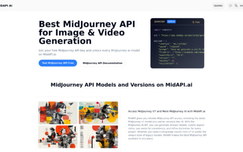 MidJourney API (Unofficial) - Free AI Image & Video Generator
