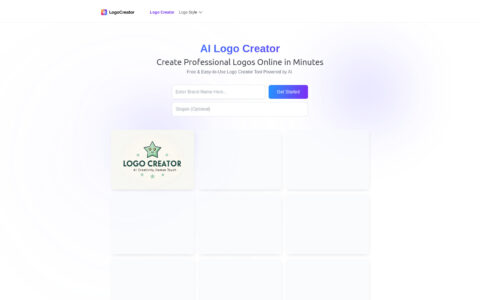 AI Logo Creator - Free AI-Powered Logo Design Tool Online