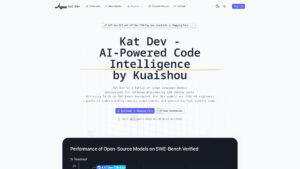 Kat Dev - AI-Powered Code Intelligence Tool