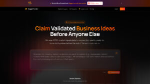 NuggetFinder - AI-Powered Startup Ideas Discovery Tool