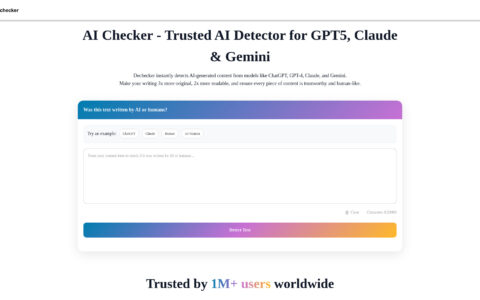 Dechecker - AI Content Detector & Checker Tool Free Online