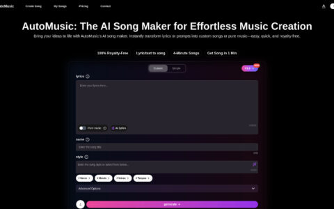 AI Song Maker - Free AI Music Generator Online