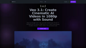 VEO 3.1 - AI Video Generator | Create Cinematic 1080p Videos