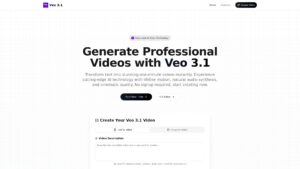 Veo 3.1 - Free AI Video Generator Online
