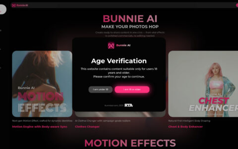 Bunnie AI - AI Video Generator | 1000+ Templates Free Online