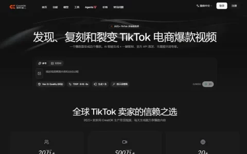 CreatOK AI: Clone Viral TikTok Videos for E-Commerce