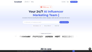 Scrumball - AI-Powered Influencer Marketing Platform