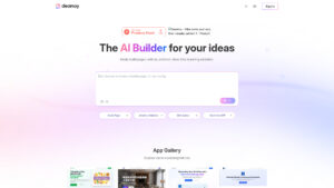 Deamoy - Free AI App Builder | Create Websites in Seconds