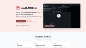 runCLAUDErun - AI-Powered macOS Automation Tool