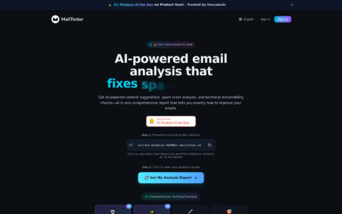 MailTester.ai - Free AI Email Testing & Deliverability Tool
