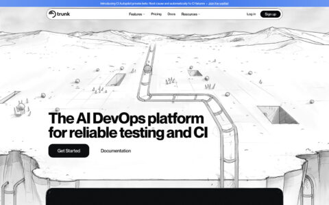 Trunk - AI-Powered CI/DevOps Platform for Reliable Testing