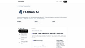 4 Fashion AI - Professional AI Fashion Design Tool Online