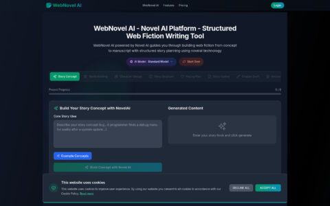WebNovel AI - AI-Powered Web Novel Writing Tool