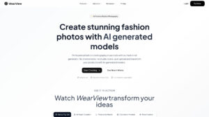WearView - AI Fashion Photography Tool | Free Online