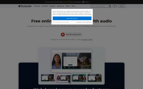 Camtasia Online - Free AI Screen Recorder & Video Creator