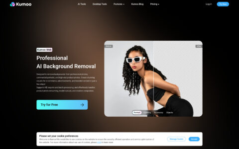 Kumoo - AI Photo Editor for Portrait Retouching