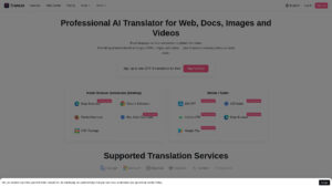 Transor - AI-Powered Translation Tool | Free Online Translator