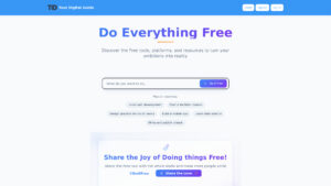Firstly tool - Free AI Tools Discovery Platform Online