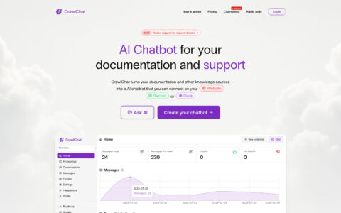 CrawlChat - AI-Powered Documentation Chatbot | Free Tool