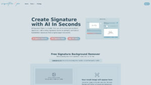 AI Signature Generator - Free AI-Powered Signature Tool Online