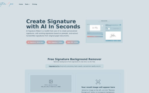 AI Signature Generator - Free AI-Powered Signature Tool Online