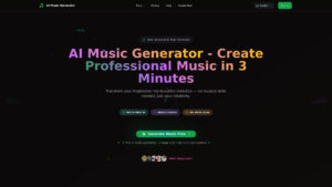 AI Music Generator - Free AI Tool Online | Create Music Instantly