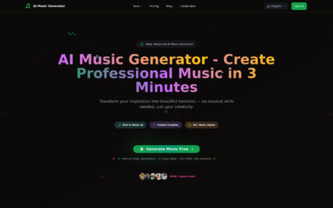 AI Music Generator - Free AI Tool Online | Create Music Instantly