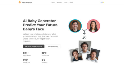 Baby Generator - Free AI Baby Face Predictor | Instant Results