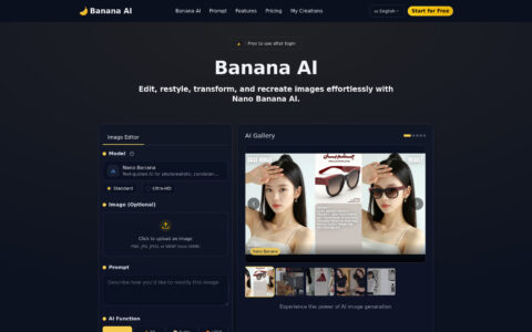 Nano Banana AI - Free AI Photo Editor Online
