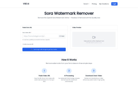 Sora Watermark Remover - AI-Powered Free Video Tool Online