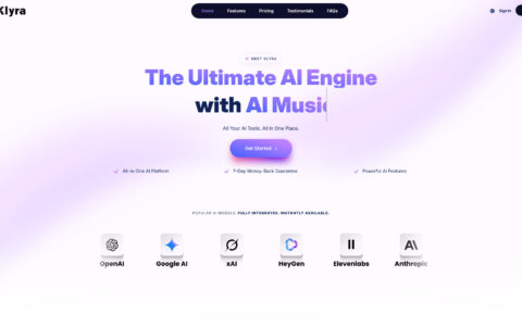 Klyra AI - All-in-One AI Platform | 30+ AI Tools