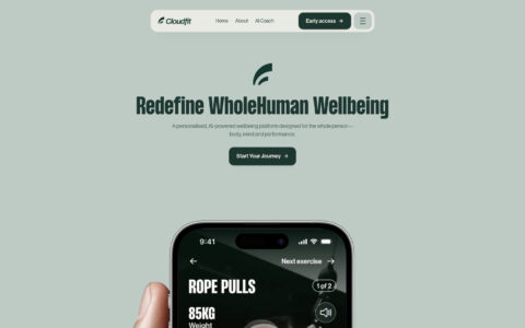 Cloudfit - AI-Powered Health & Wellness Platform