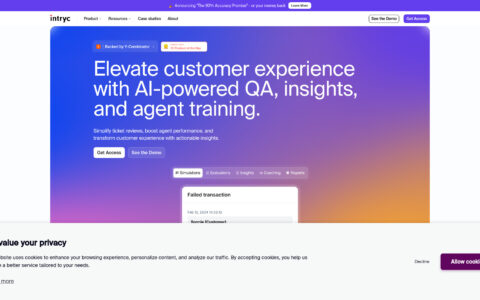 Intryc - AI-Powered CX Quality Assurance Platform