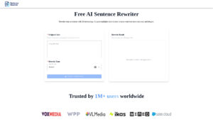 Sentence Rewriter - Free AI-Powered Writing Tool
