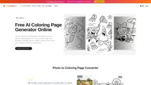 ColorMe.ai: Free AI Coloring Page Generator - Create Custom Pages Instantly