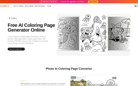 ColorMe.ai: Free AI Coloring Page Generator - Create Custom Pages Instantly