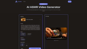 AI ASMR - Create Soothing Relaxation Videos with AI