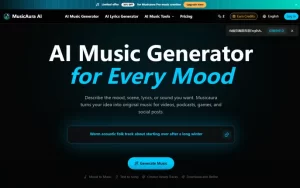 MusicAura AI - Free AI Music Generator Tool Online