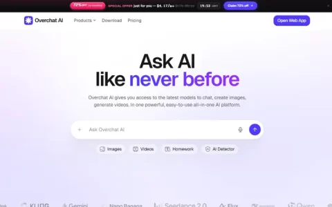 Overchat AI - All-in-One AI Chat & Creation Platform
