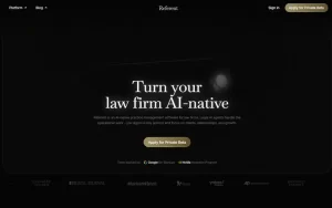 Referent - AI Practice Management Software for Law Firms