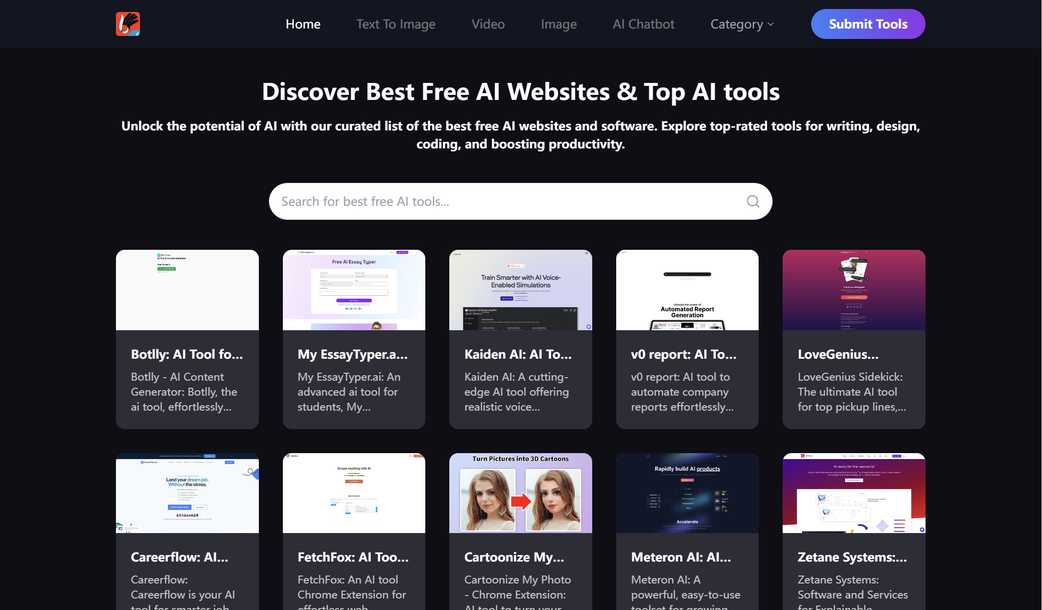 Best Free AI Tools Directory