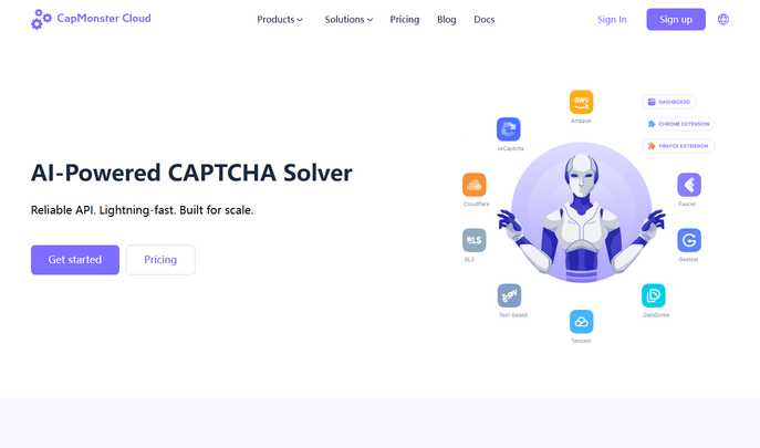 CapMonster Cloud - AI-Powered CAPTCHA Solver
